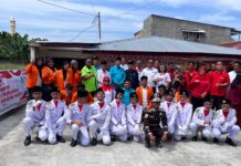 DPW IMO Indonesia Sumut Apresiasi Paskibraka SMP Negeri 15 Medan