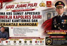 Hari Juang Polri, HIMA KRS Apresiasi Kinerja AKBP Otniel Siahaan Perkuat Kamtibmas dan Berantas Narkoba