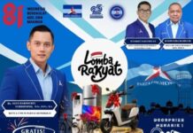 Lomba Rakyat Demokrat Medan Meriahkan HUT ke-81 RI dan Sambut Seperempat Abad Partai