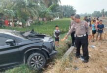 Toyota Avanza Tertabrak Kereta Api di Sei Bamban, 1 Tewas dan 2 Luka-luka