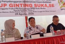 Gelar Sosper Perda Administrasi Kependudukan, Jusup Ginting Tekankan Pentingnya Dokumen Kependudukan