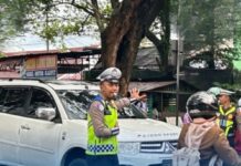 Ditlantas Polda Sumbar Maksimalkan Pengamanan Jam Sibuk, Personel Disiagakan di Titik Rawan Demi Kelancaran Arus Lalu Lintas