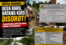 Proyek Drainase di Desa Baru Disorot, Transparansi Pelaksanaan Dipertanyakan