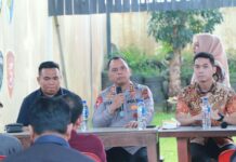 Coffee Morning Polres Sergai Bersama Wartawan, Kapolres Jhon Hery Sitepu Pamit