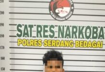 Satres Narkoba Polres Sergai Ringkus Pengedar Sabu di Desa Liberia, Belasan Paket Disita