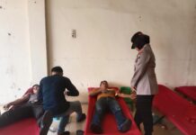 Hadir Menjaga Keamanan Serta Menyapa dengan Kasih, Kapolsek Binjai Dampingi jemaat Ibadah dan Kegiatan Sosial di Gereja