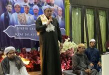 Kapolres Binjai Hadiri Maulid Arba’in di Masjid As-Syakirin, Ajak Warga Jaga Kamtibmas