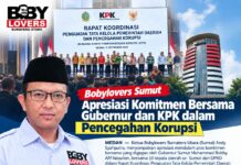 Bobylovers Sumut Apresiasi Komitmen Bersama Gubernur dan KPK dalam Pencegahan Korupsi