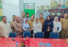 Mediasi Kasus Kekerasan Anak SMPN 1 Pegajahan, Bhabinkamtibmas Fasilitasi Problem Solving di Kantor Camat