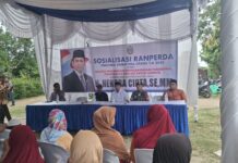 Sosialisasi Ranperda, Hendra Cipta Ajak Masyarakat Cegah Penyalahgunaan Narkotika