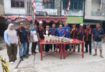 TKN Kompas Nusantara Berkolaborasi dengan SKI Gelar Jum’at Barokah di Medan