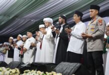 Polres Binjai Gelar Pembinaan Rohani Bersama Kapolri dan Gus Baha Secara Daring