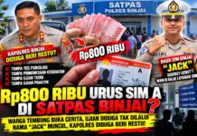 Rp800 Ribu Urus SIM di Satpas Binjai? Ujian Diduga “Hilang”, Nama “Jack” Muncul