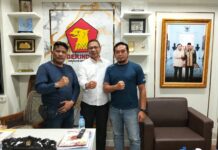 Ketum TKN Kompas Nusantara Silaturahmi dengan Anggota DPR RI Husni Mustapa di Senayan