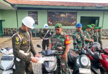 Subdenpom I/5-1 Belawan Perketat Disiplin Personel, Puluhan Kendaraan Diperiksa