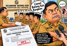 SP3 Sudah Dilayangkan, Camat Batang Kuis Pilih Bungkam ! Ada Apa dengan Pertanggung jawaban Sejumlah Kades?