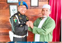 Jalin Silaturahmi, Dansubdenpom I/5-1 Belawan Sambangi Ponpes Bahrul Ulum Al Aziziyah