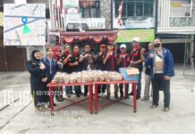 Jumat Barokah TKN Kompas Nusantara, SKi, dan YLMI Bagikan Bantuan di Medan