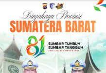 HUT ke 81 Provinsi Sumbar, Dirlantas dan Wadirlantas Polda Sumbar Kompak Sampaikan Ucapan