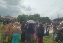 Ratusan Warga Kambir Lima Temes Turun ke Lapangan, Desak Lapangan Bola Dipertahankan untuk Kepentingan Masyarakat