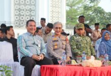 Wamenhaj Dahnil Anzar Simanjuntak Letakkan Batu Pertama Gedung PLHUT Sergai, Ditargetkan Rampung Akhir 2026